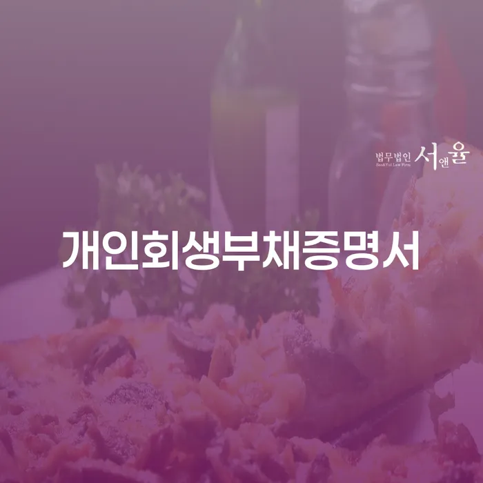 개인회생 법무사 비용 분납가능하고 개인회생으로 해결 성공은