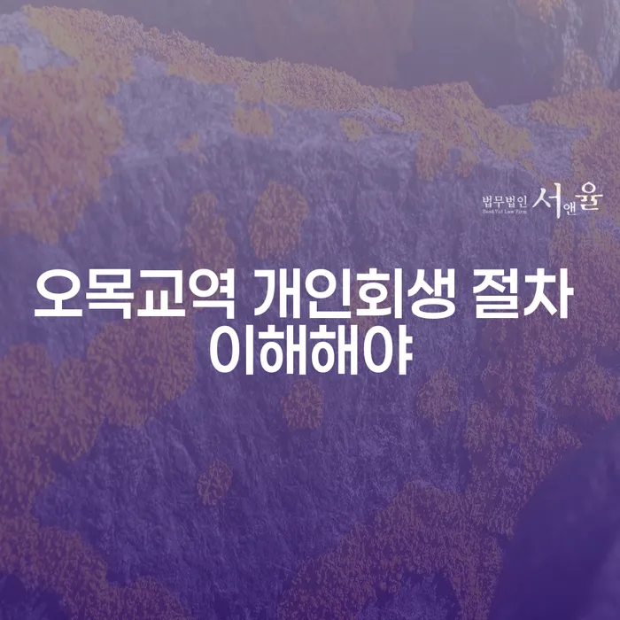 오목교역 개인회생 절차 이해해야