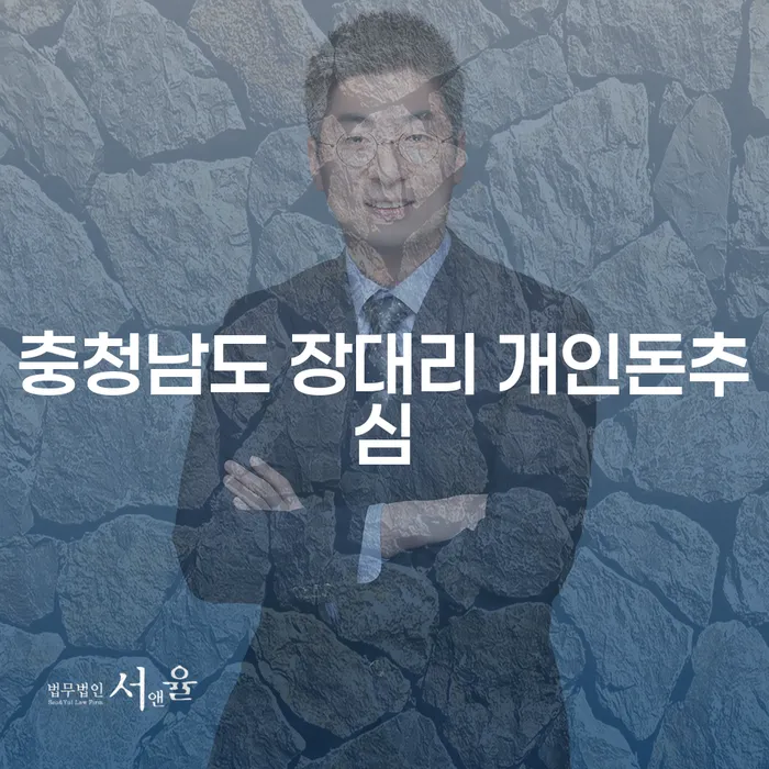충청남도 장대리에서 개인돈추심, 해결 방법은 무엇일까요?